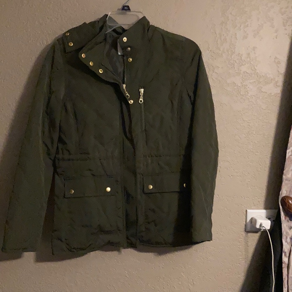 Olive green jacket old navy